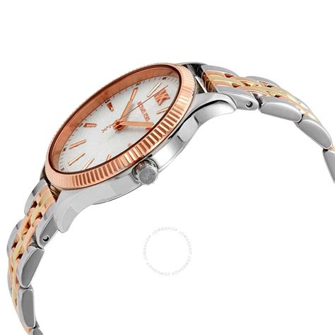 Michael Kors Lexington Quartz White Dial Ladies Watch MK6642